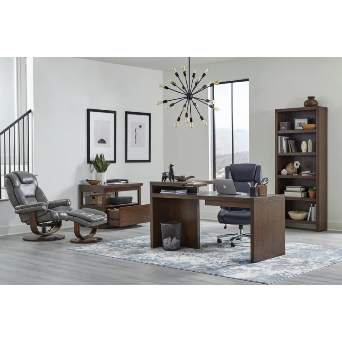 Elevation Functional File With Lift Top Office Storage Brown 12