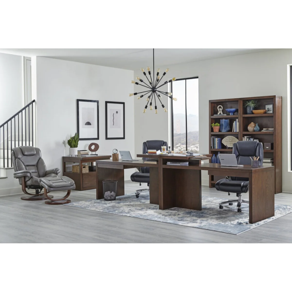 Elevation Functional File With Lift Top Office Storage Brown 19