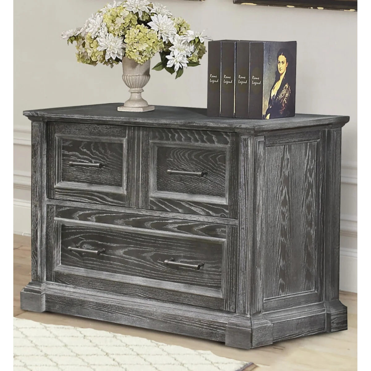 Gramercy Park Lateral File Office Storage Gray 4