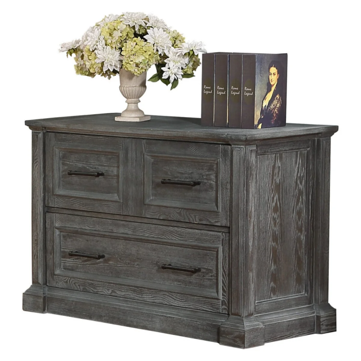 Gramercy Park Lateral File Office Storage Gray 7