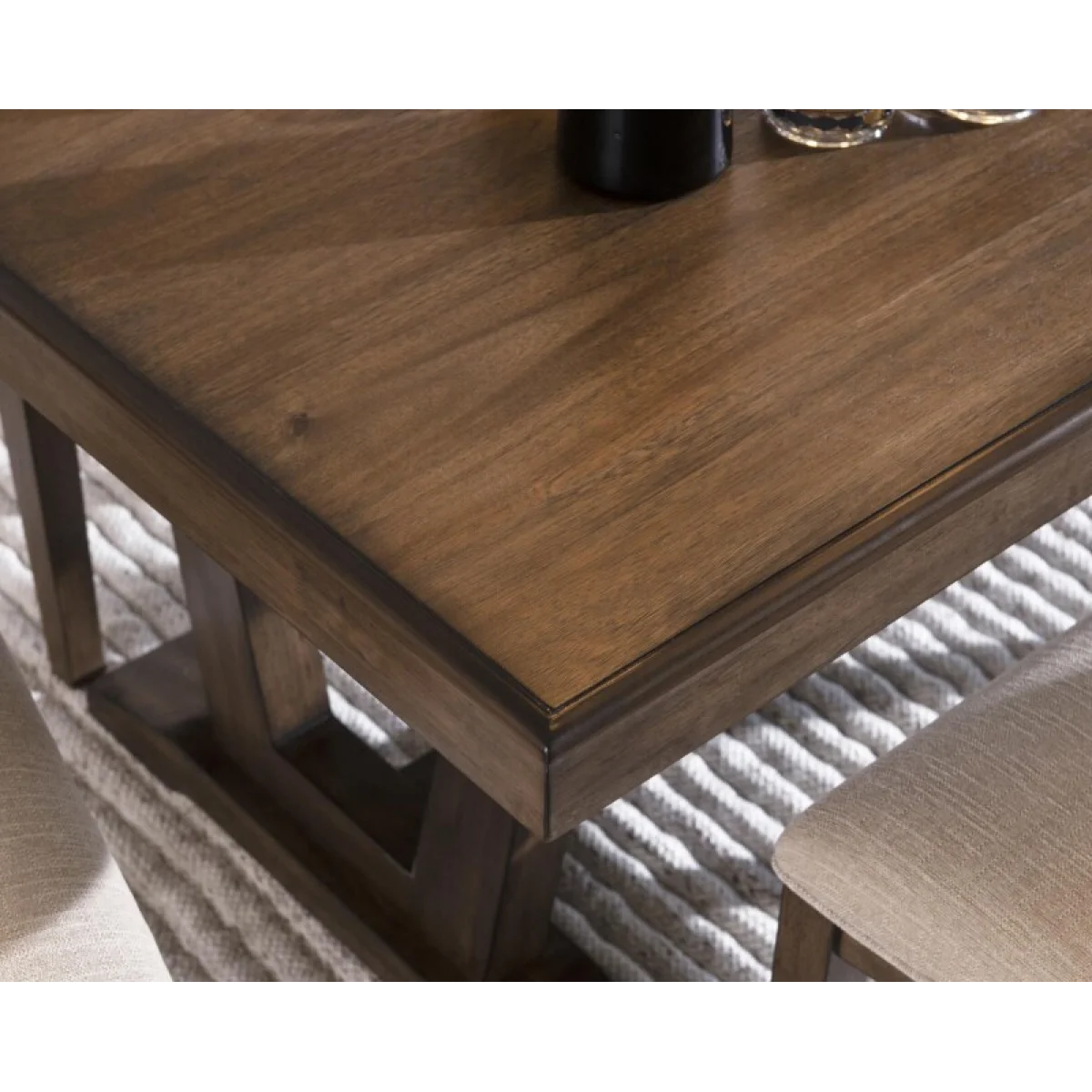 Brown Transitional Dining Table Dining Tables Brown 7