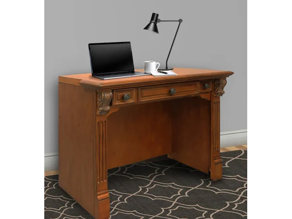 Huntington Library Desk Desks Antique Vintage Pecan