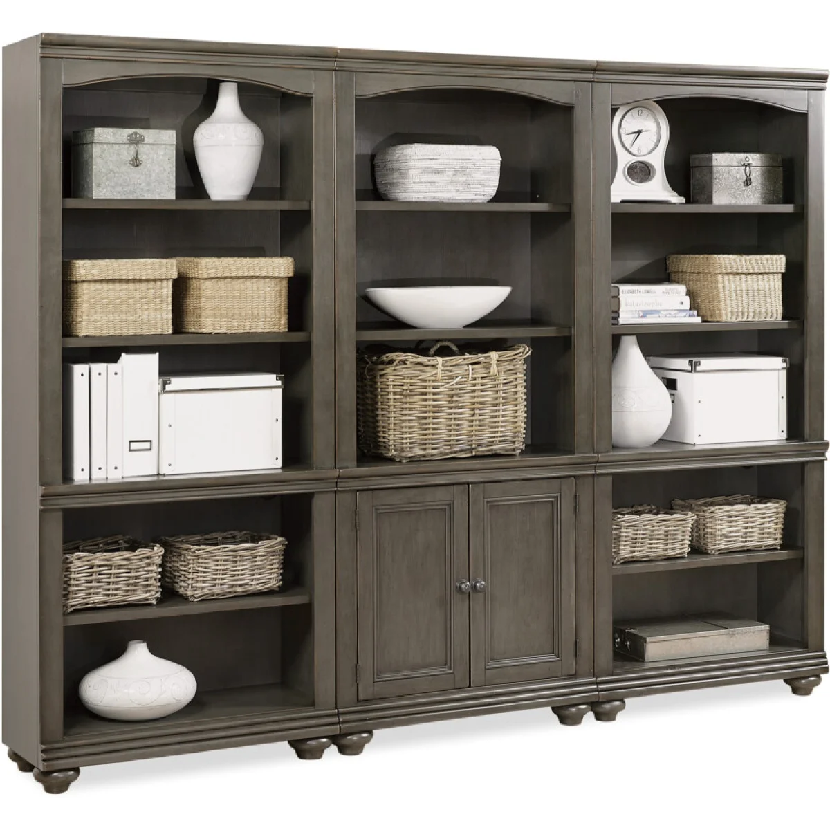 Oxford Door Bookcase Bookcases Aspen Home 7