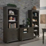 Oxford Door Bookcase Bookcases Aspen Home 17