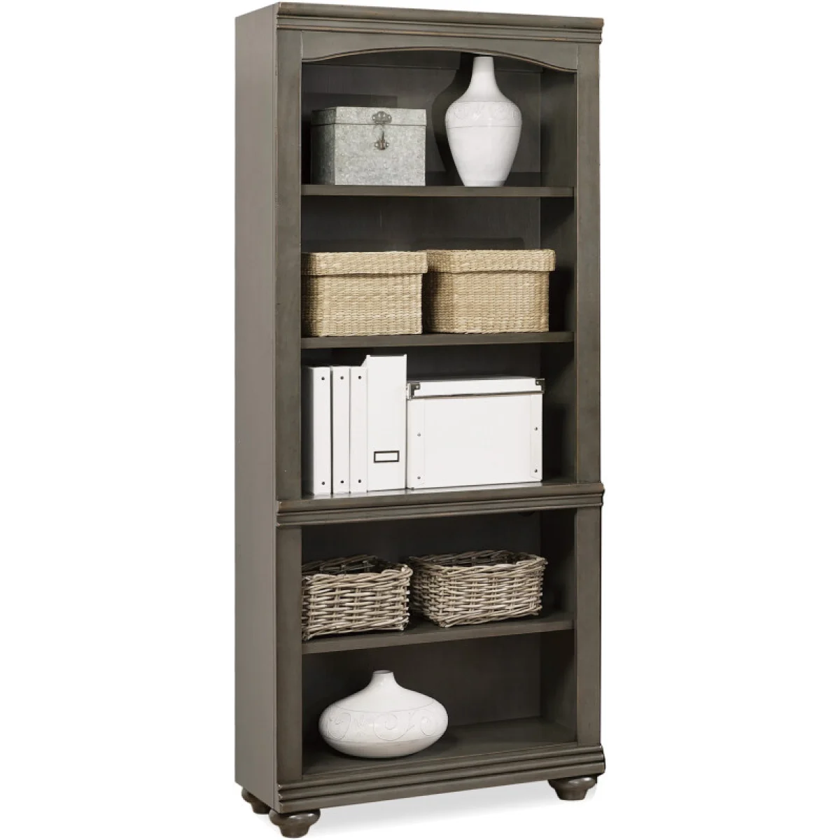 Oxford Open Bookcase Bookcases Aspen Home 4