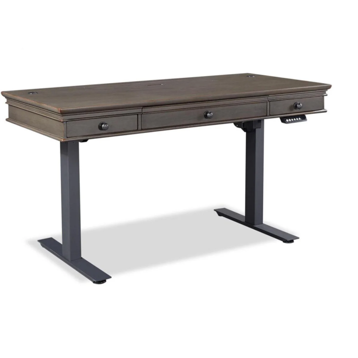 Oxford 60″ Adj. Lift Desk Top (for Iuab-301-2) I07-360T-PEP Desks Aspen Home 4