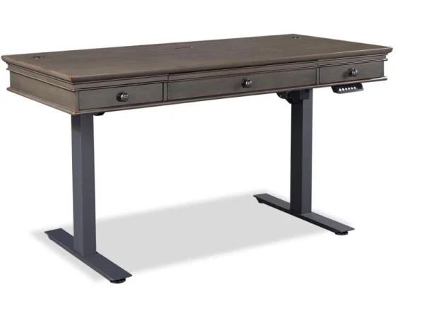 Oxford 60″ Adj. Lift Desk Top (for Iuab-301-2) I07-360T-PEP Desks Aspen Home