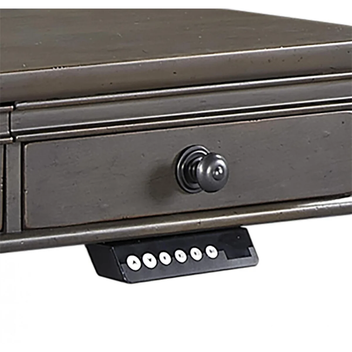 Oxford 60″ Adj. Lift Desk Top (for Iuab-301-2) I07-360T-PEP Desks Aspen Home 11