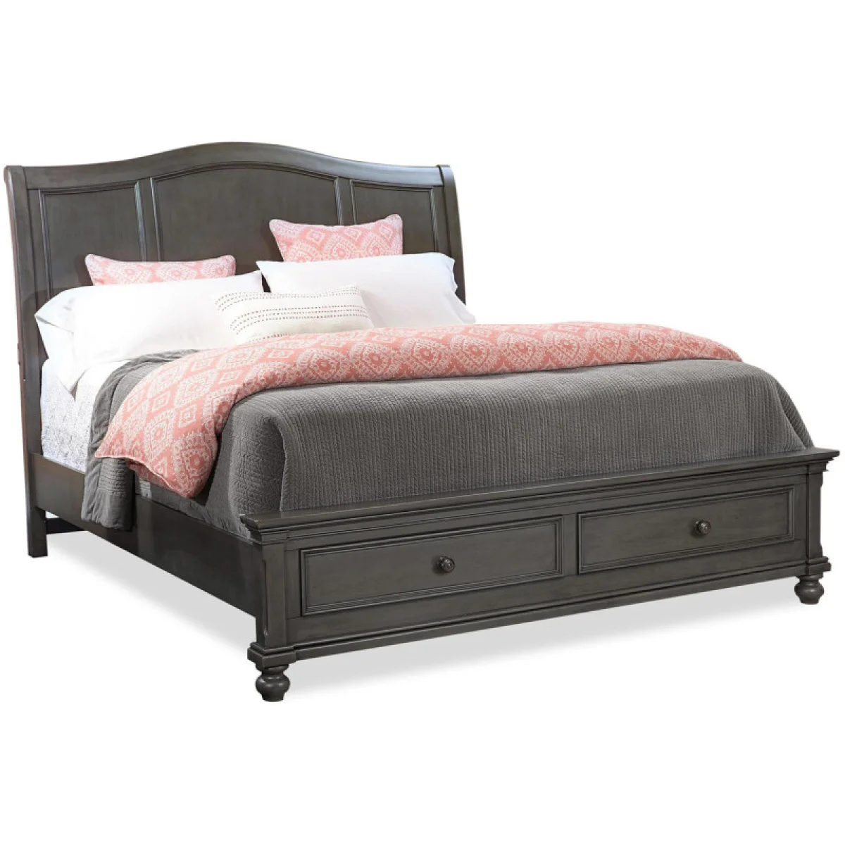 Oxford Queen Sleigh Hb Bed Parts Aspen Home 4