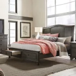 Oxford Queen Sleigh Hb Bed Parts Aspen Home 23