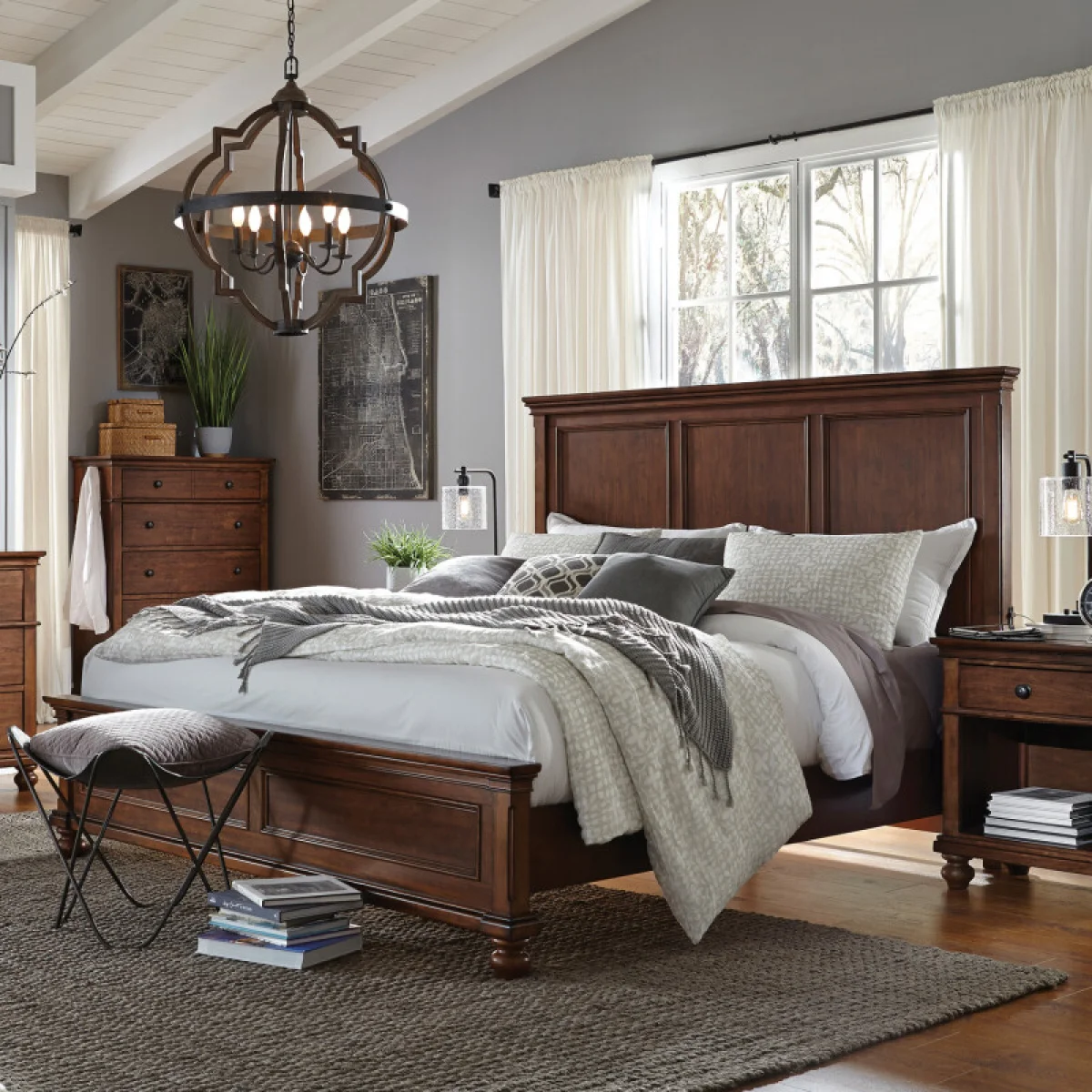 Oxford Queen Panel Hb Bed Parts Aspen Home 15