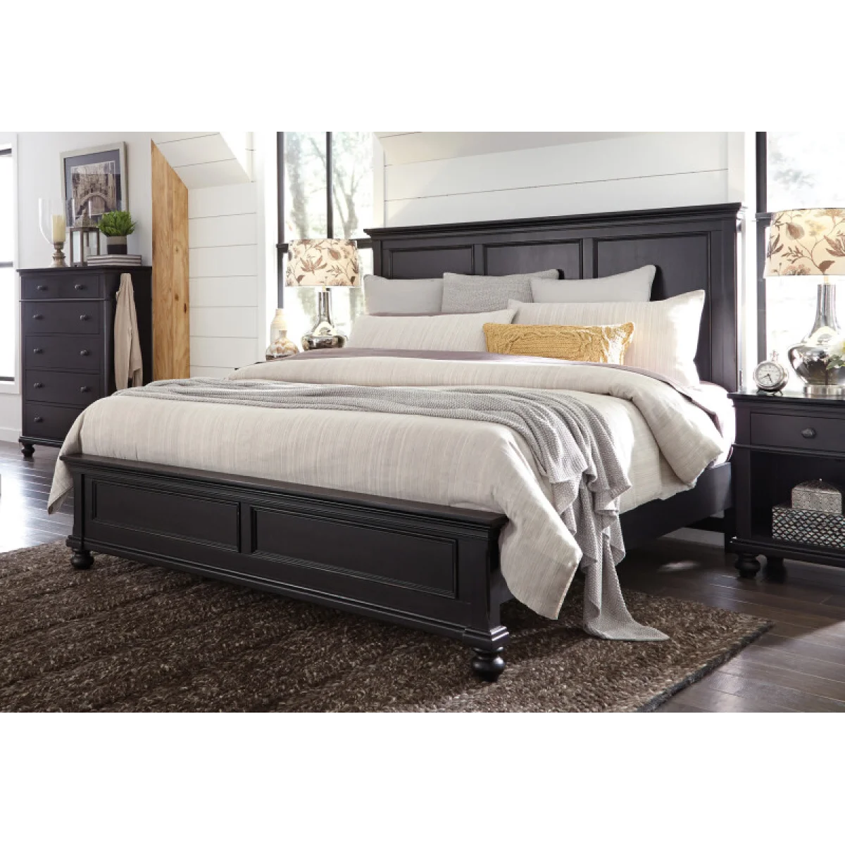 Oxford King Panel Hb Bed Parts Aspen Home 8