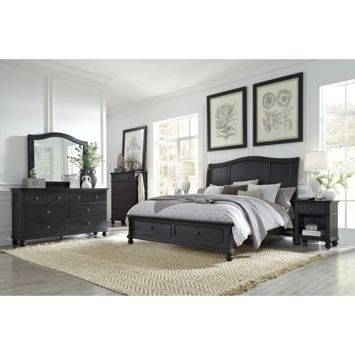 Oxford 1 Drawer Ns Nightstands Aspen Home 11