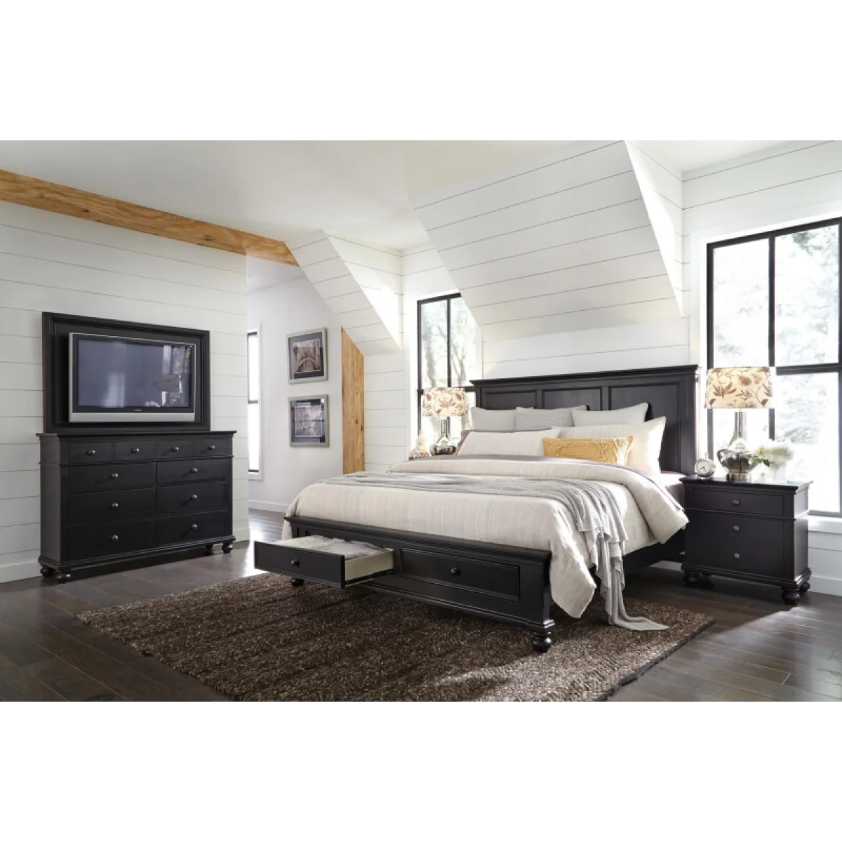 Oxford Tv Frame W/tv Mount Entertainment Stands Aspen Home 7