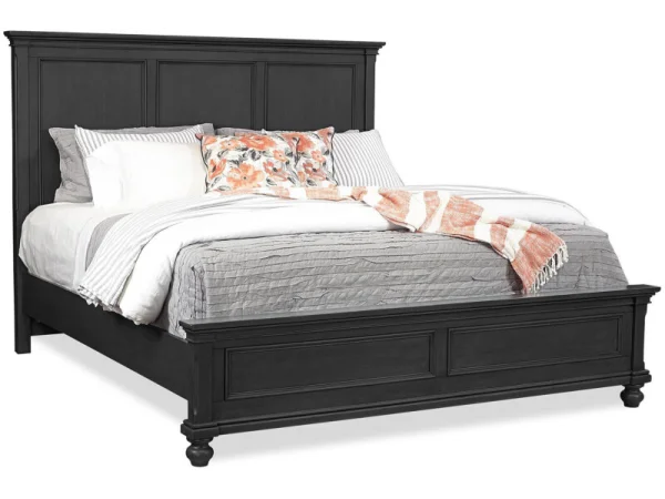 Oxford Panel Bed I07BRGRP19 Beds Aspen Home