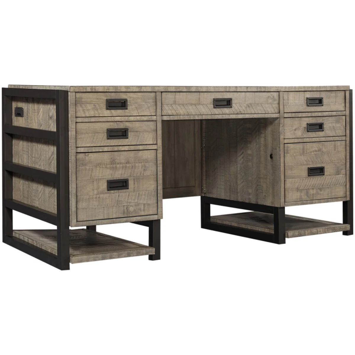 Grayson 66″ Executive Desk Desks Aspen Home 4