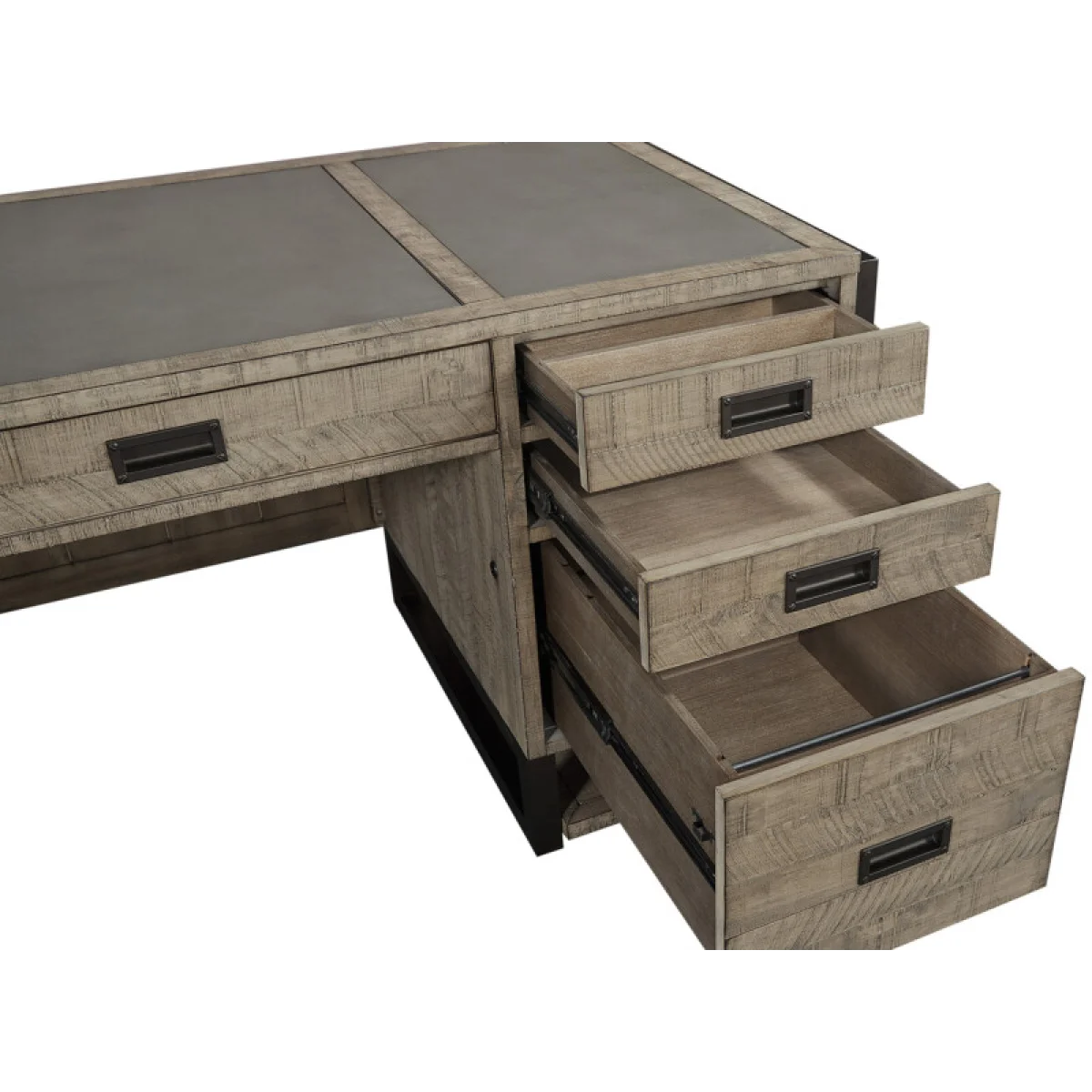 Grayson 66″ Executive Desk Desks Aspen Home 12