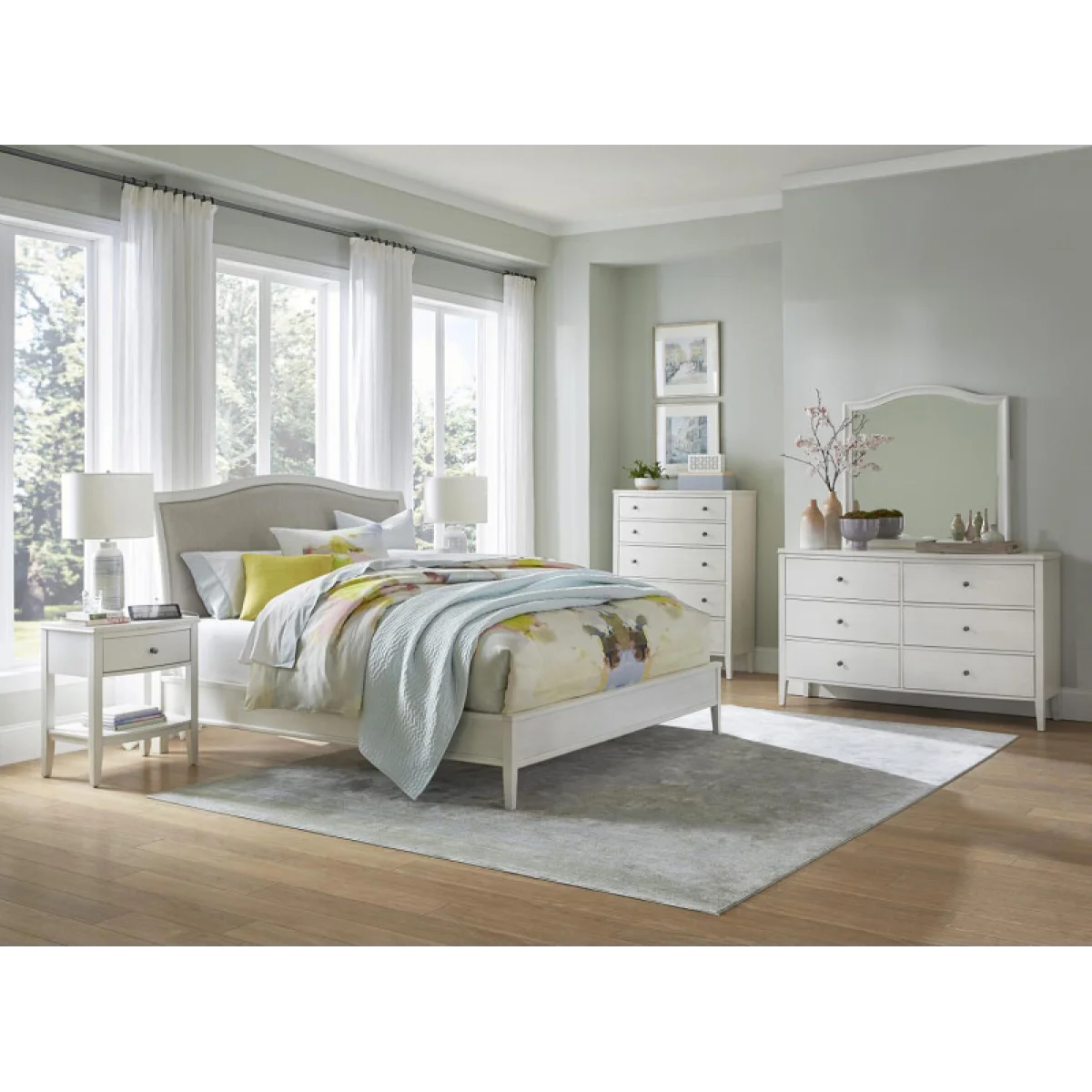 Charlotte Landscape Mirror Bedroom Mirrors Aspen Home 7