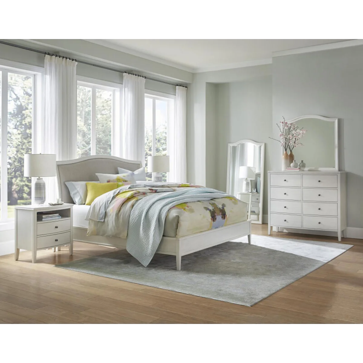 Charlotte Full Low Profile Fb Bed Parts Aspen Home 25