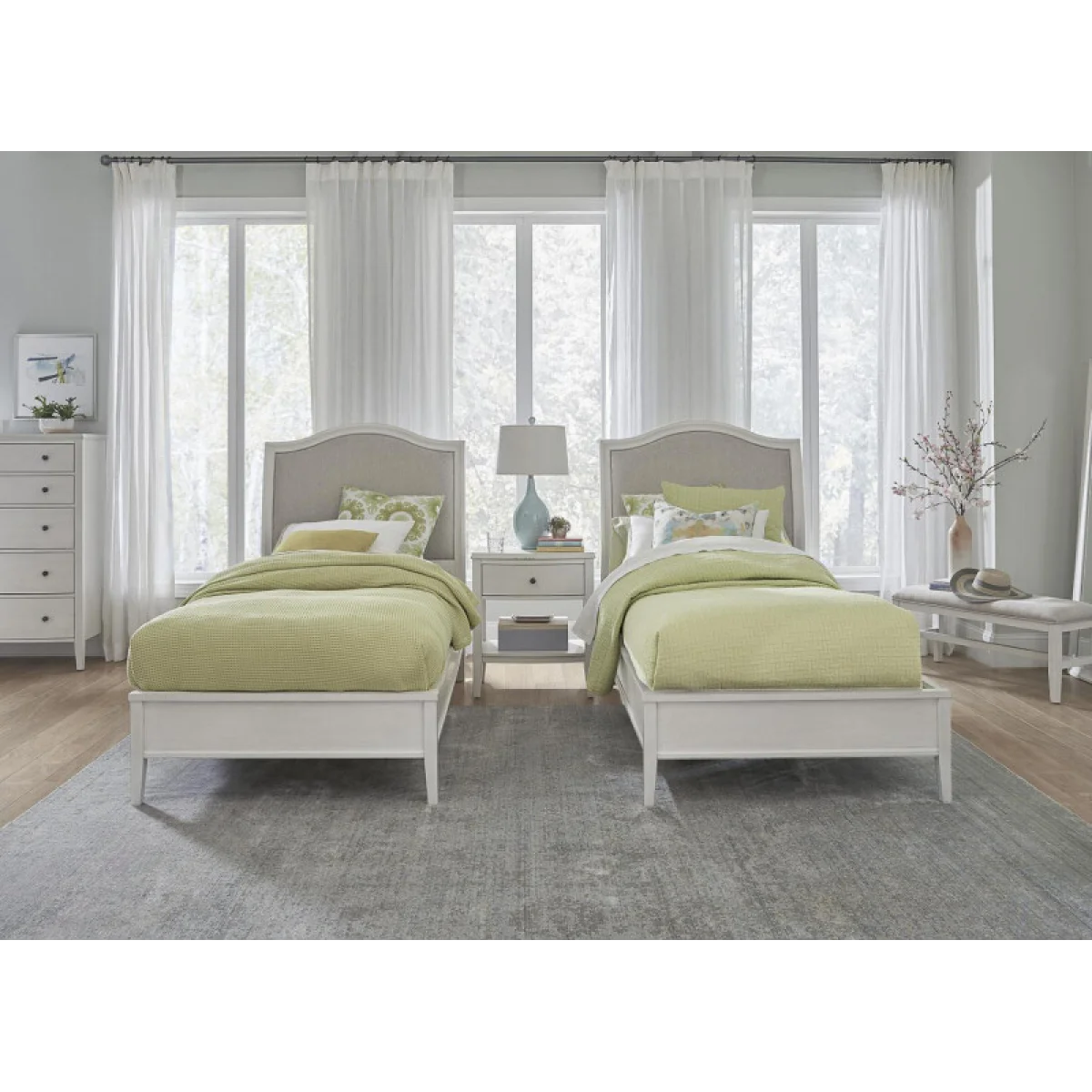 Charlotte Full Low Profile Fb Bed Parts Aspen Home 8