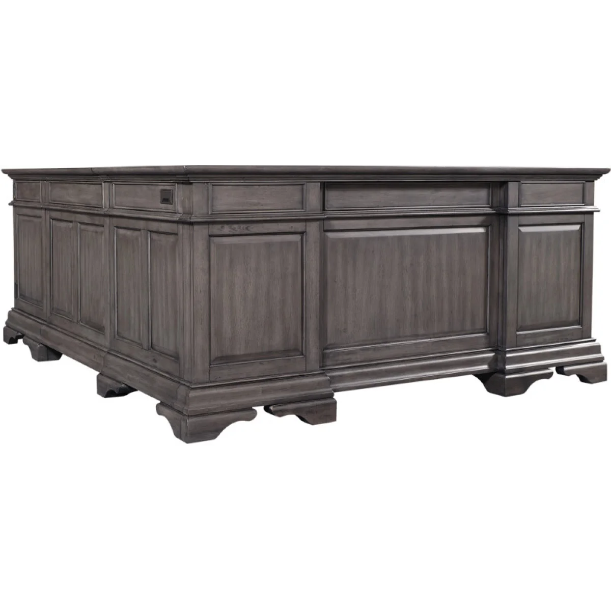 Sinclair 48″ Return Desk Desks Ash Grey 4