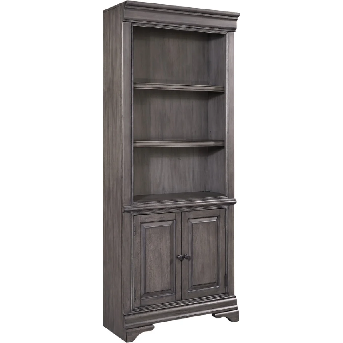 Sinclair Door Bookcase Bookcases Ash Grey 4
