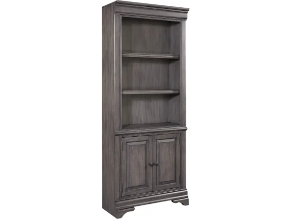 Sinclair Door Bookcase Bookcases Ash Grey