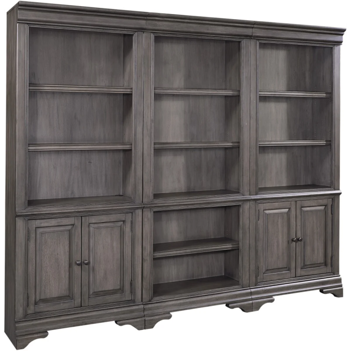 Sinclair Door Bookcase Bookcases Ash Grey 8
