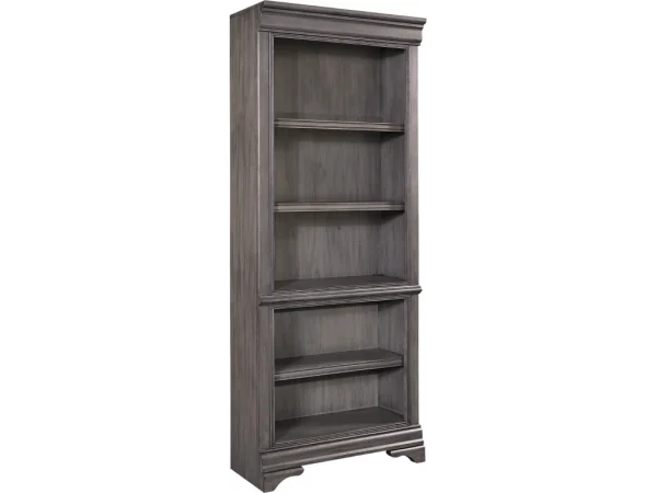 Sinclair Open Bookcase Bookcases Ash Grey