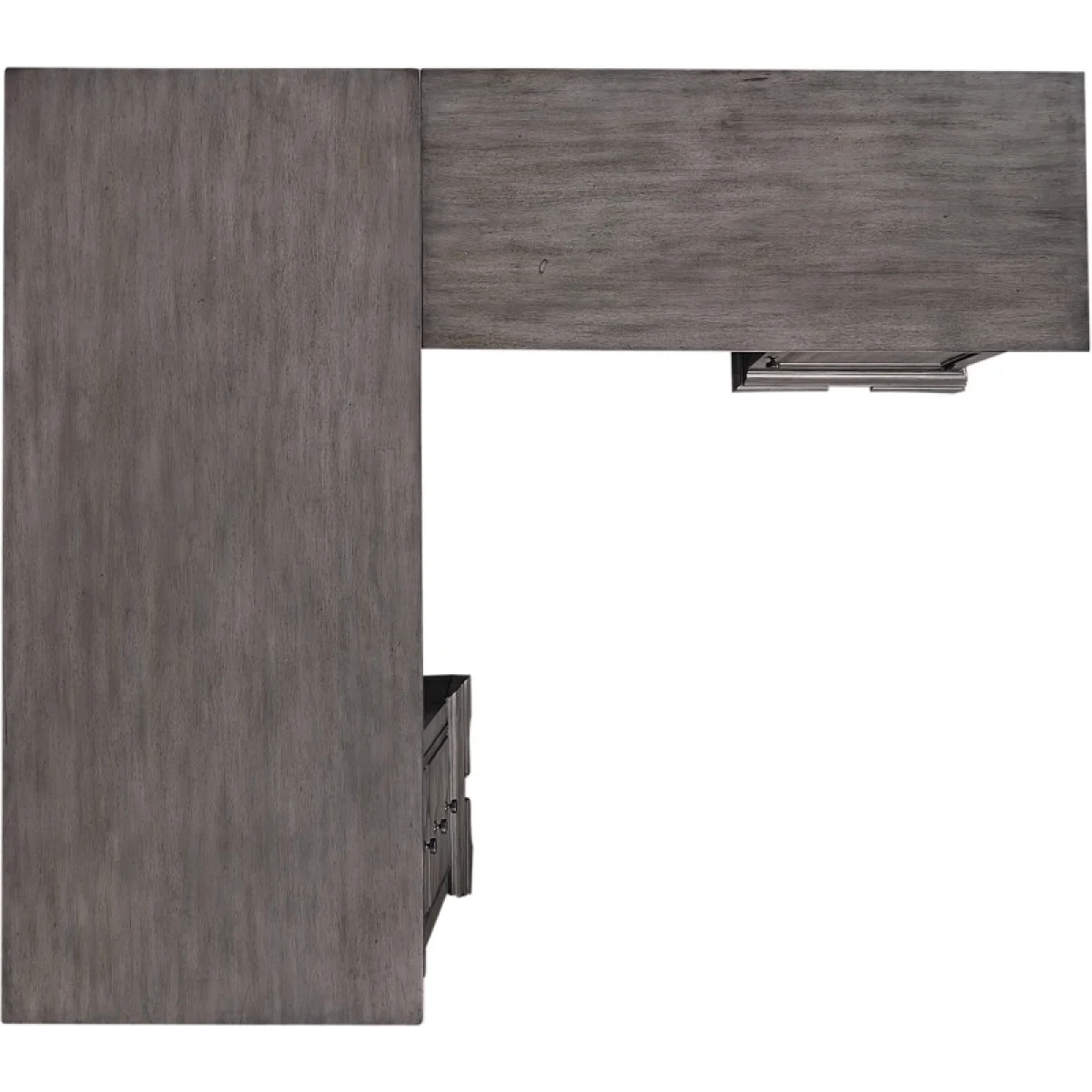 Sinclair L-shaped Desk I224HOGRP1 Desks Ash Grey 13