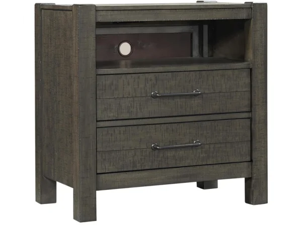 Mill Creek 2 Drawer Ns Nightstands Aspen Home
