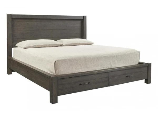 Mill Creek Cal King Platform Rails W/ Decking Bed Parts Aspen Home