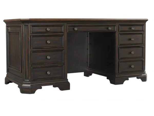 Hampton 66″ Executive Desk Desks Aspen Home