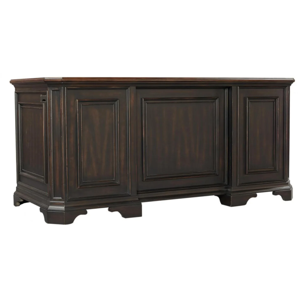 Hampton 66″ Executive Desk Desks Aspen Home 6