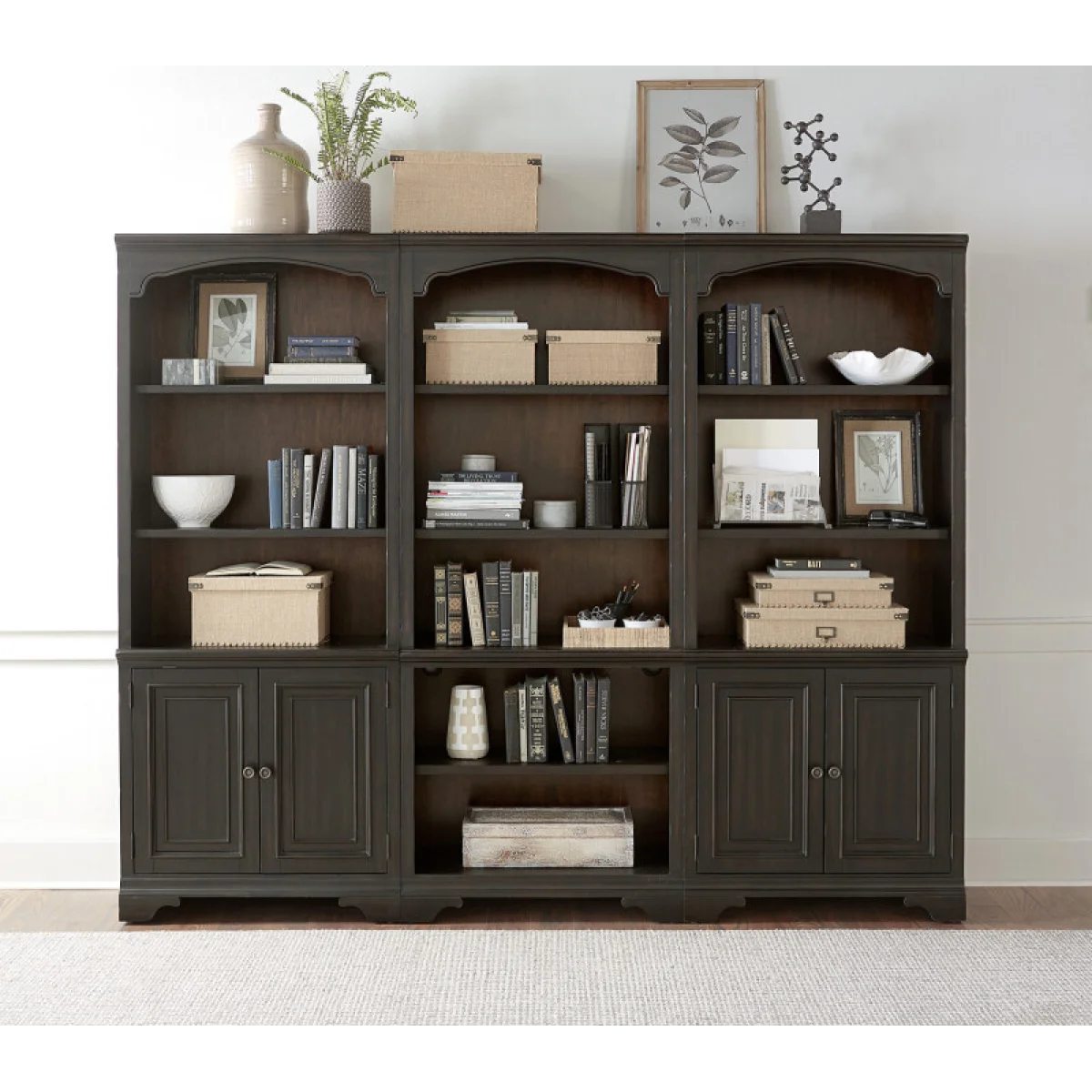Hampton Door Bookcase Bookcases Aspen Home 6