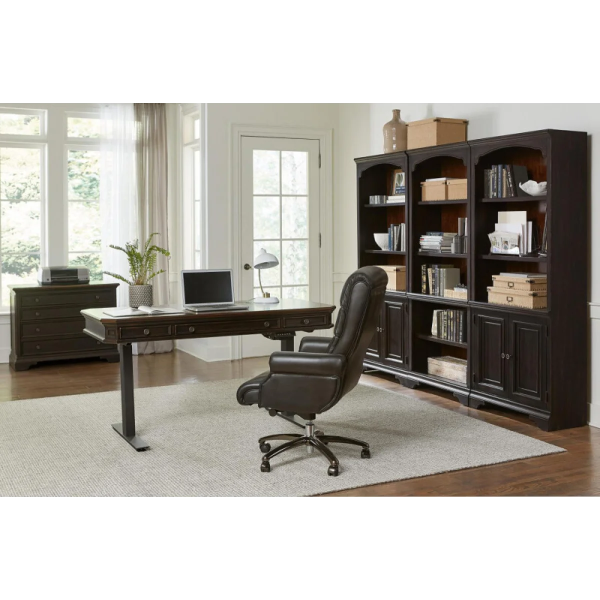 Hampton Lift Desk Top (for Iuab-301-2) Desks Aspen Home 8