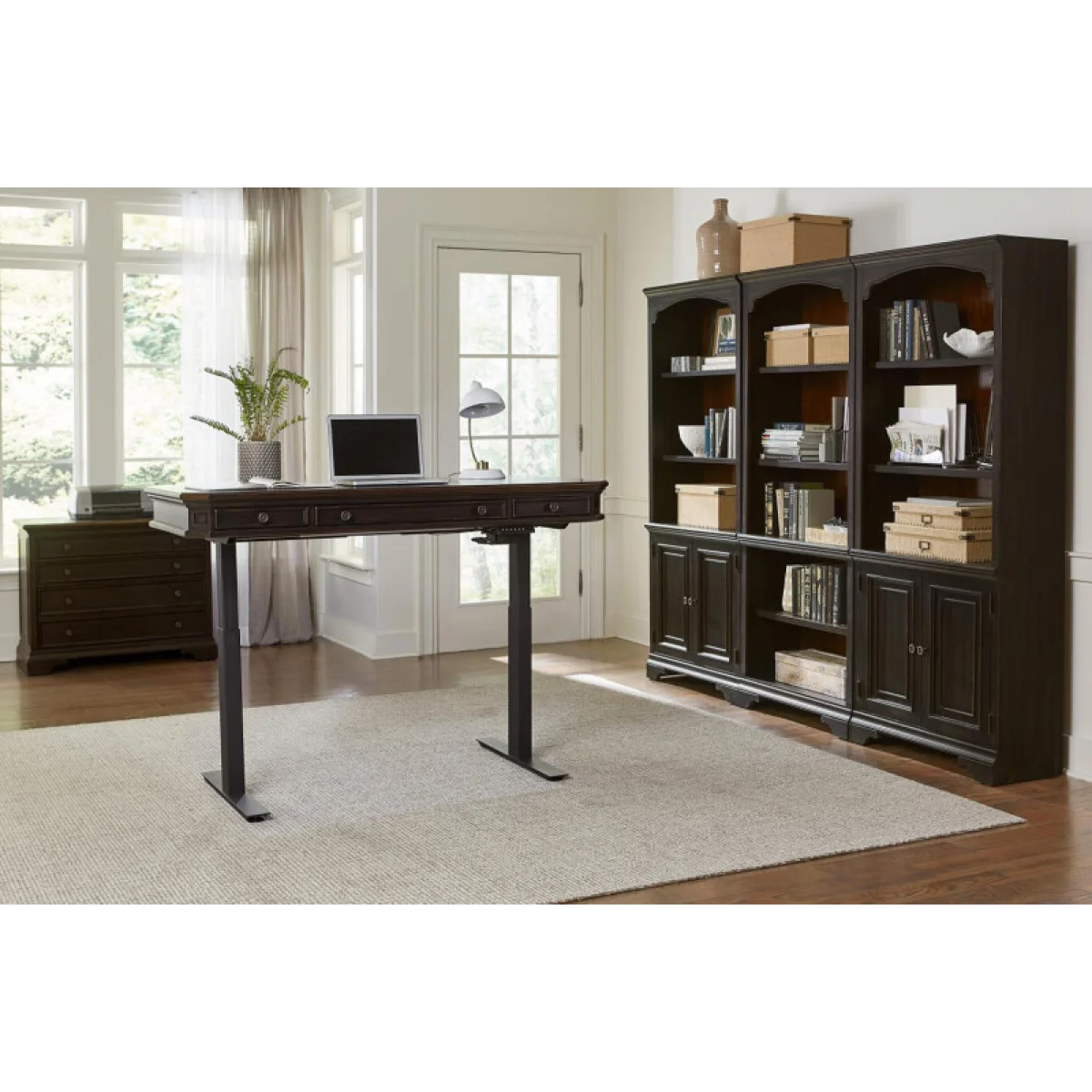 Hampton Lift Desk Top (for Iuab-301-2) Desks Aspen Home 9