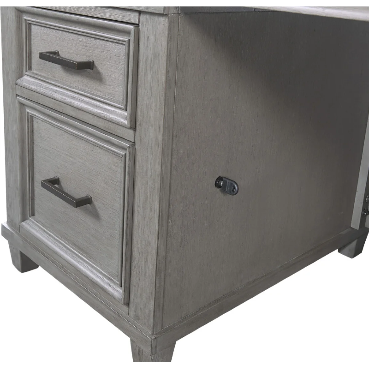 Caraway 66″ Executive Desk Desks Aged Slate 12