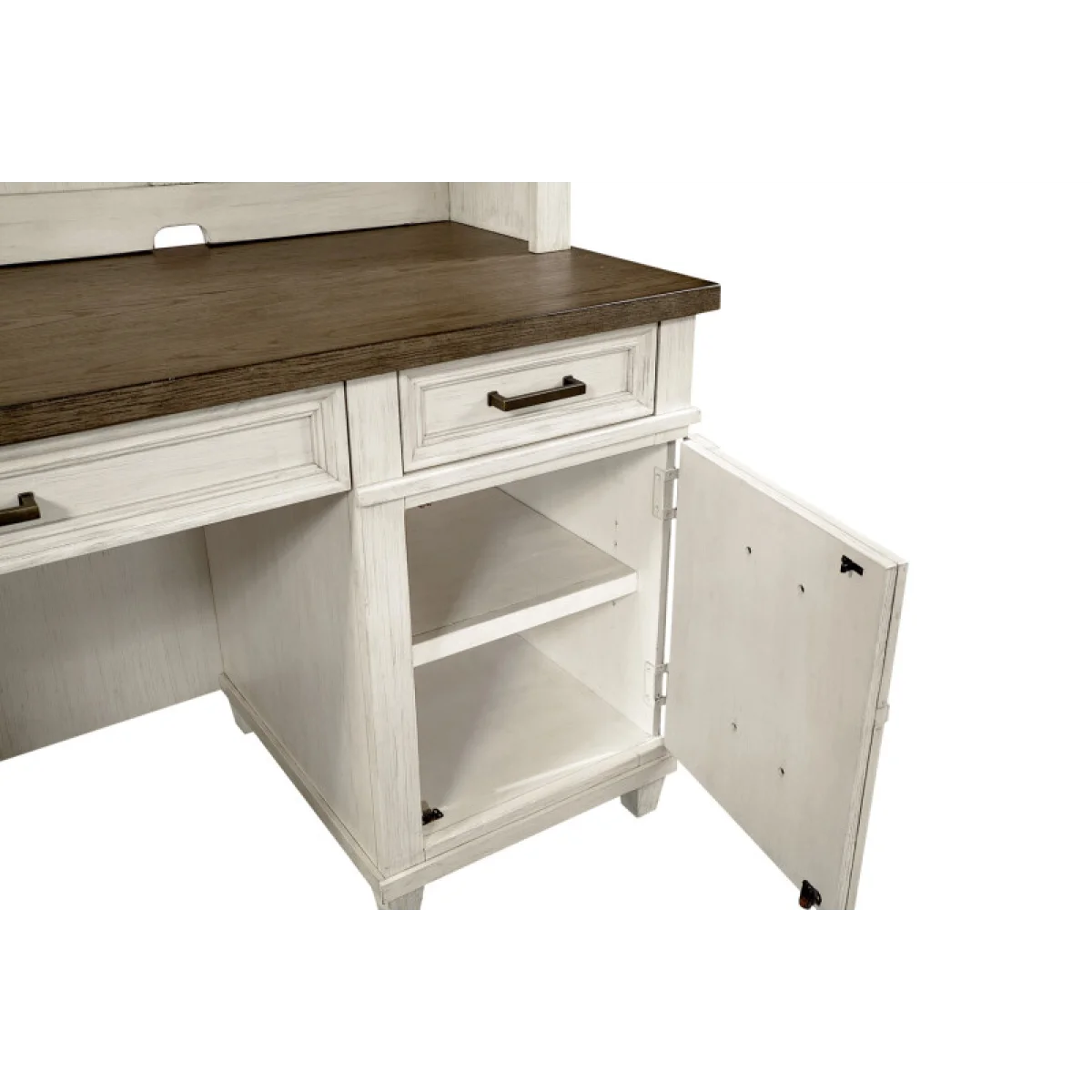 Caraway Credenza Desk Desks Aged Ivory 11