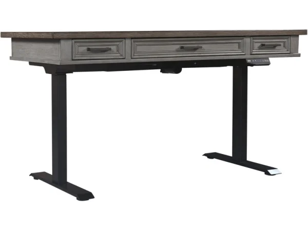 Caraway 60″ Adj. Lift Desk Top (for Iuab-301-2) I248-360T-SLT-1 Desks Aged Slate