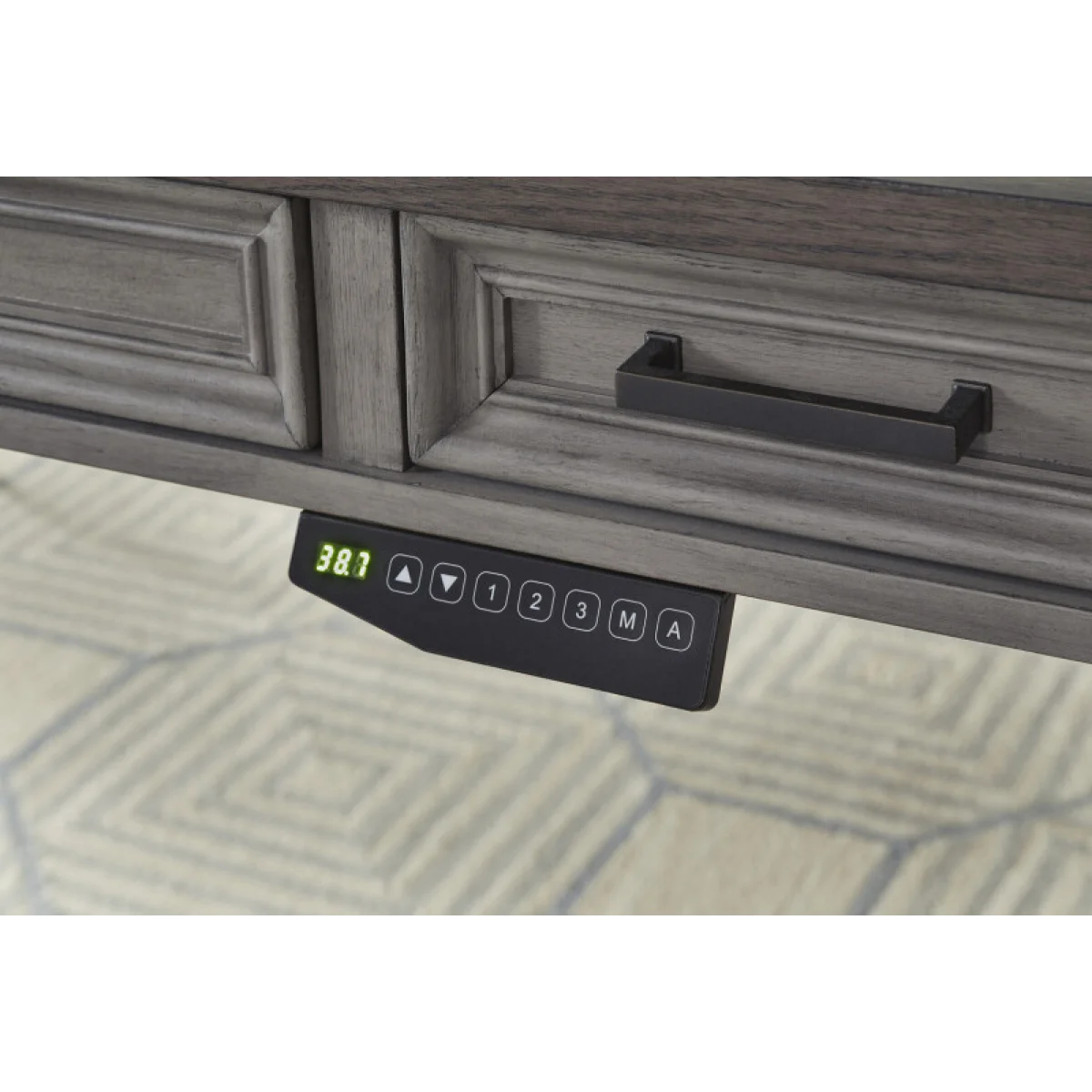 Caraway 60″ Adj. Lift Desk Top (for Iuab-301-2) I248-360T-SLT-1 Desks Aged Slate 8