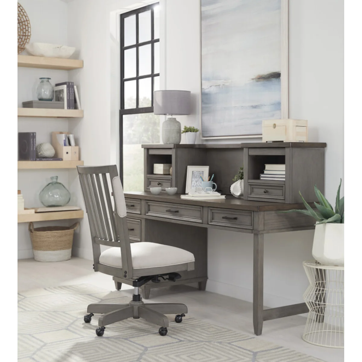 Caraway Office Chair Office Chairs Aged Slate 8