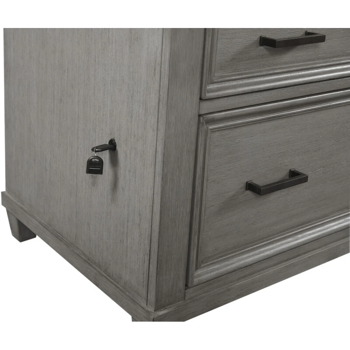 Caraway Lateral File Office Storage Aged Slate 10