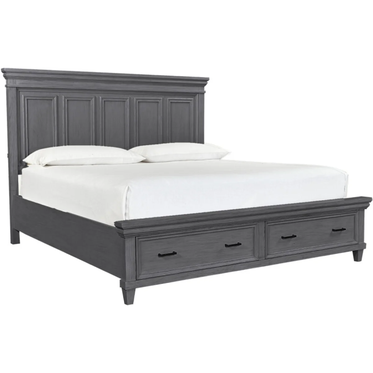 Caraway Queen Storage Fb Bed Parts Aged Slate 4
