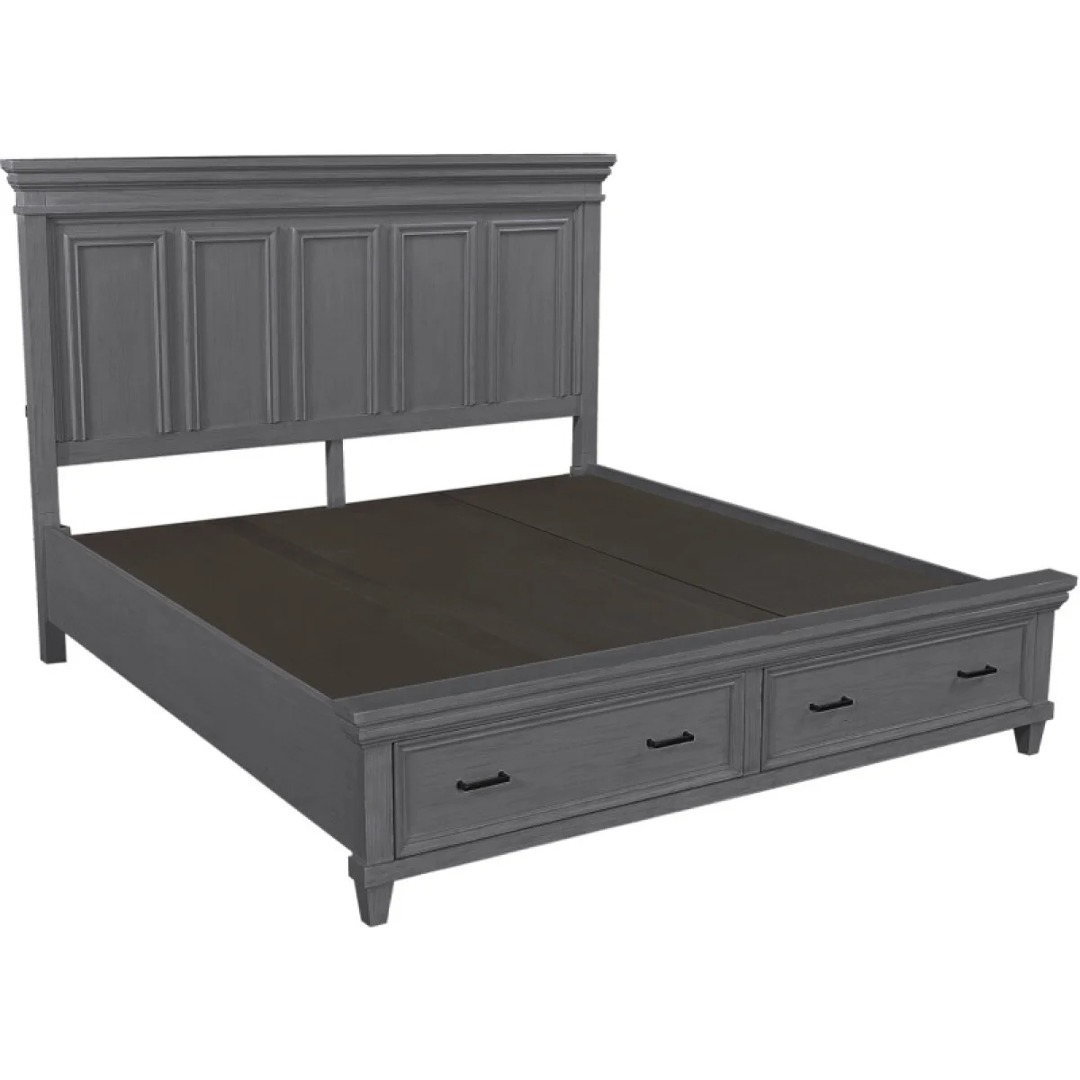 Caraway King Estate Hb Bed Parts Aged Slate 11