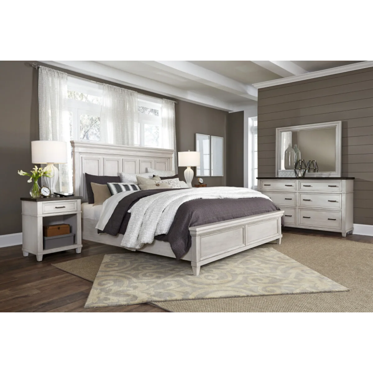 Caraway Dresser Dressers Aged Ivory 15