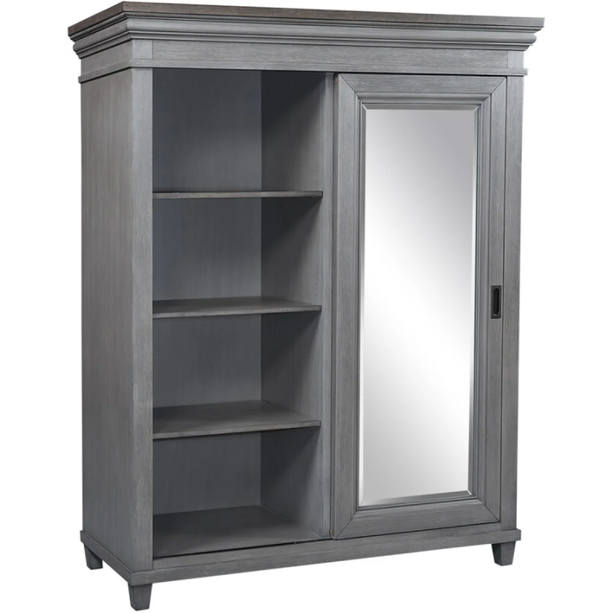 Caraway Sliding Door Chest Chests Aged Slate 10