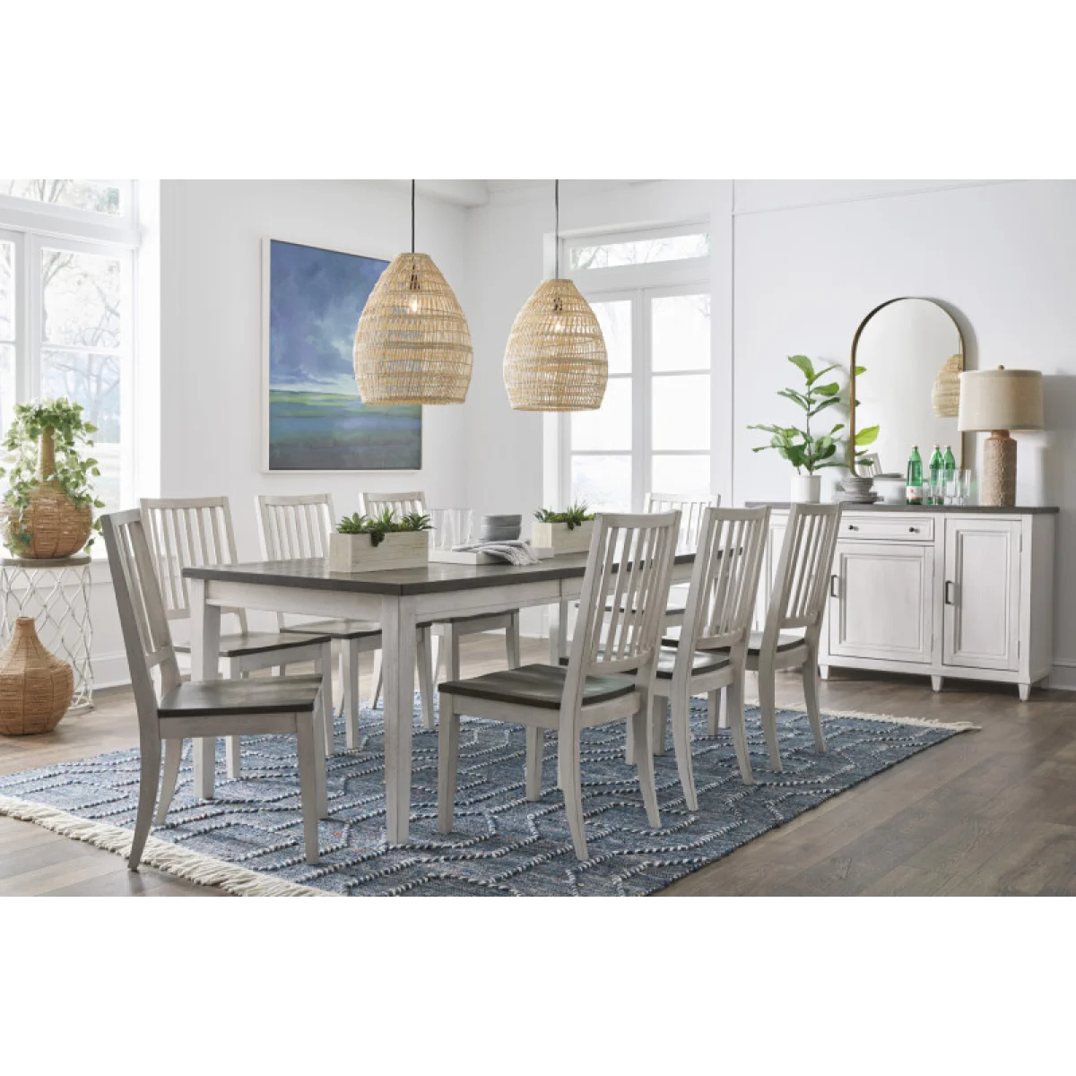 Caraway Dining Table I248-6050 Dining Tables Aged Ivory 4