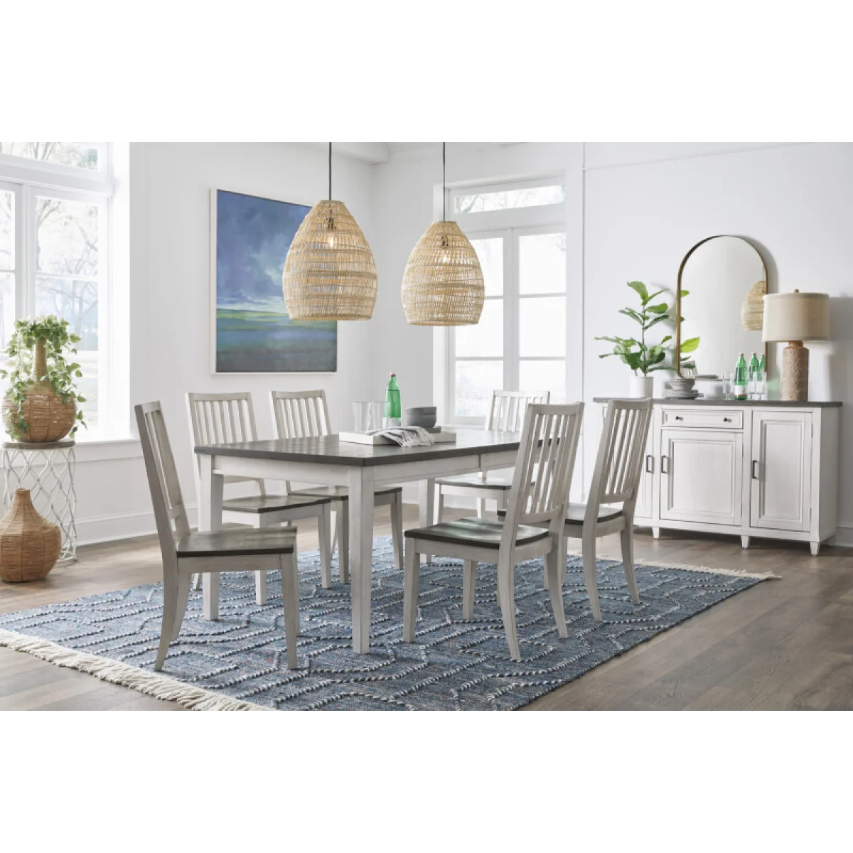 Caraway Dining Table I248-6050 Dining Tables Aged Ivory 6