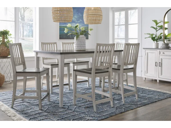 Caraway Counter Height Din Table I248-6052 Dining Tables Aged Ivory
